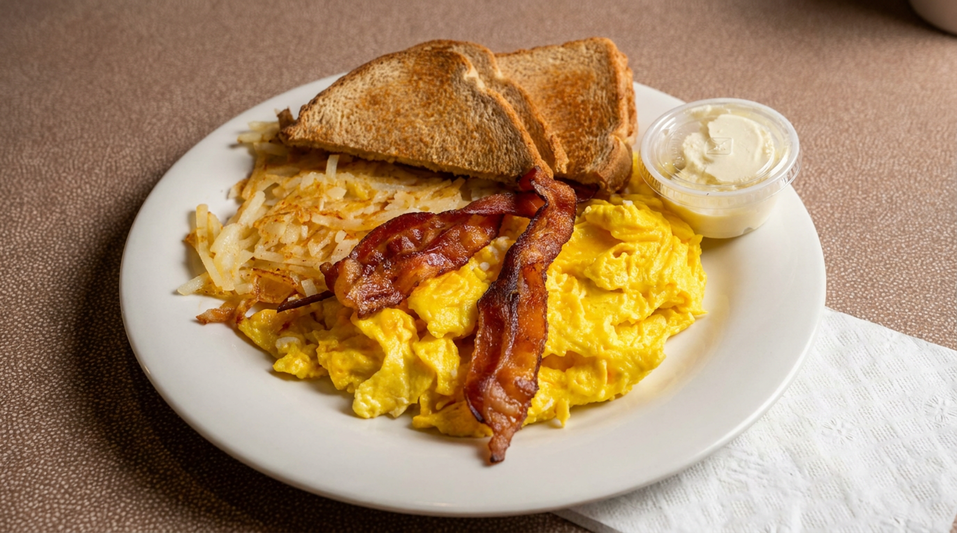 Breakfast starts at seven